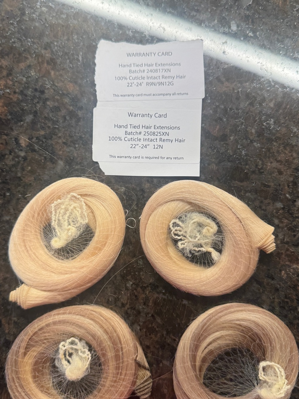 BRAND NEW Remy Hair Extensions (Never used)